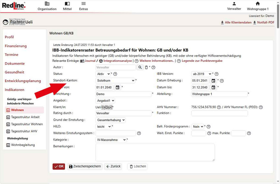 Indikatorenbewertung
